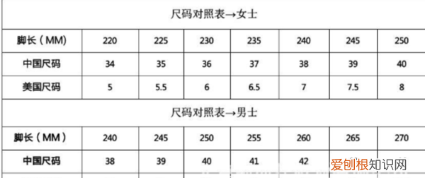 脚长24.5厘米穿多大的鞋