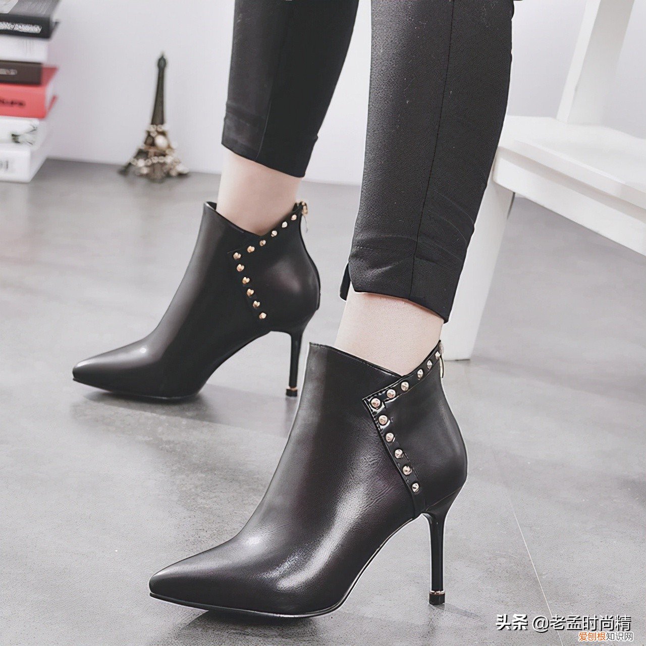 铆钉靴怎么搭配