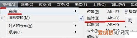 cdr该怎么水平翻转，coreldraw x4水平翻转