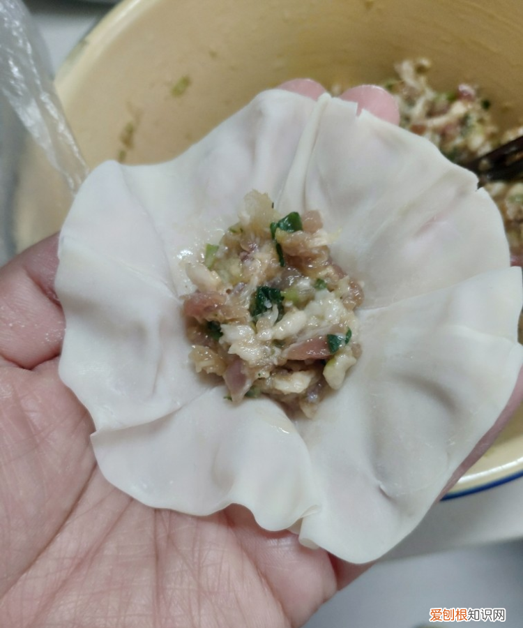 烧麦的褶子怎么捏