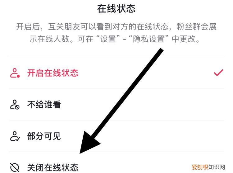 抖音怎么让人看不到在线时间