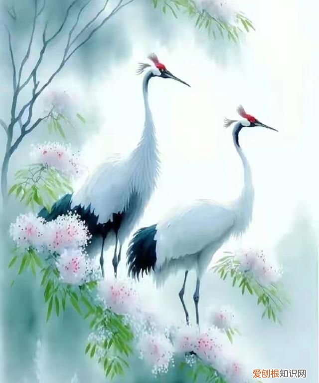 仙鹤的寓意益寿延年