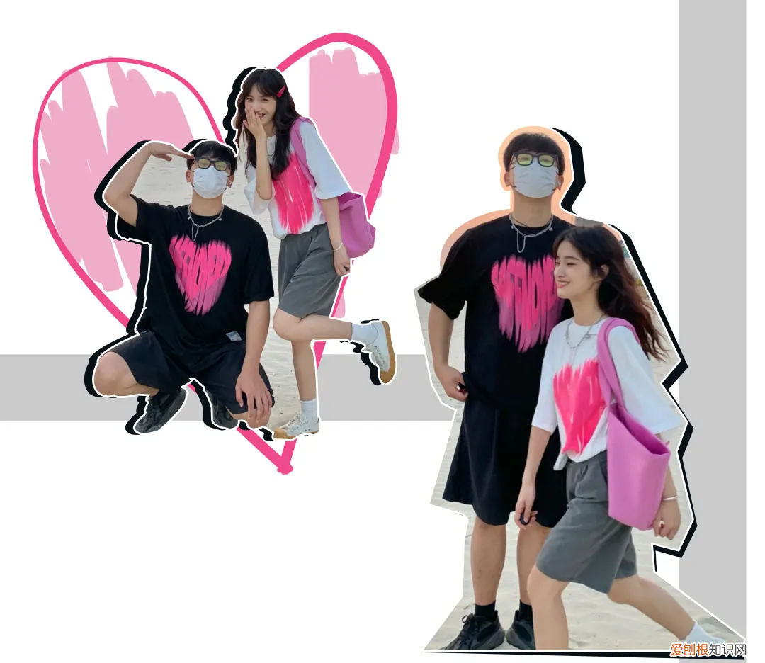 情侣装t恤怎么搭配好看，30套情侣装分享