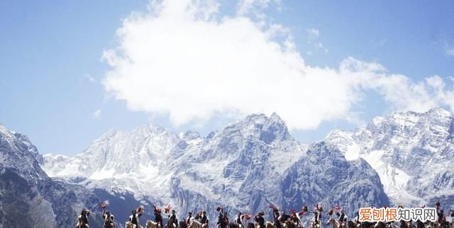 云南最高的雪山玉龙雪山