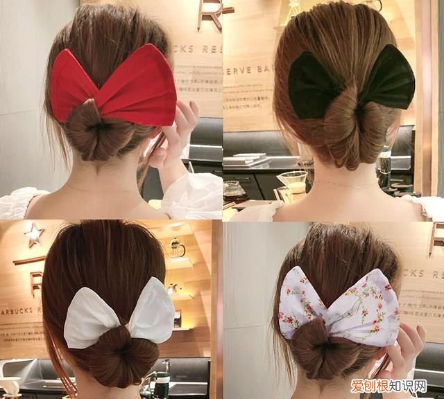 一分钟左右就能搞定的懒人盘发