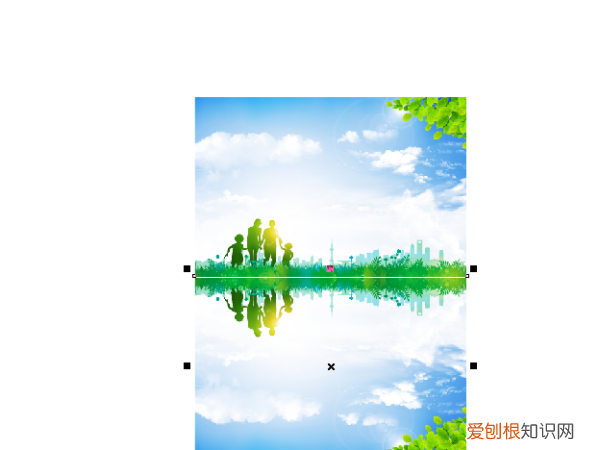 cdr倒影怎么做,cdr做图片的投影