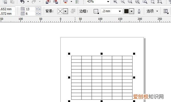 怎样制作表格初学，cdr该咋的才能画表格