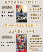 switch游戏排行，switch2022必玩单机游戏排行