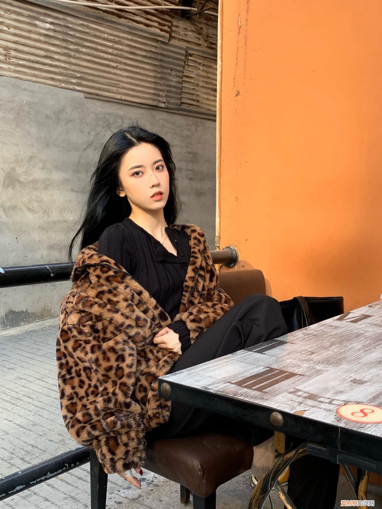 豹纹短外套搭配米色阔腿裤可以么?