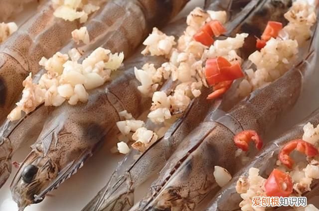 蒜蓉白菜粉丝蒸大虾空气炸锅 蒜蓉蒸大虾的做法