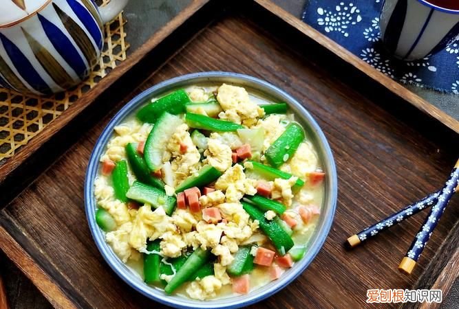 丝瓜可以和鸡蛋一起吃吗,黄瓜丝瓜番茄鸡蛋能一起炒