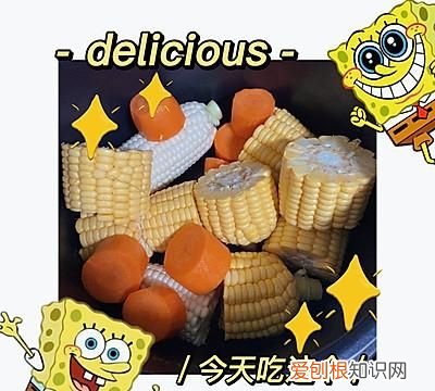 玉米山药排骨汤高压锅炖