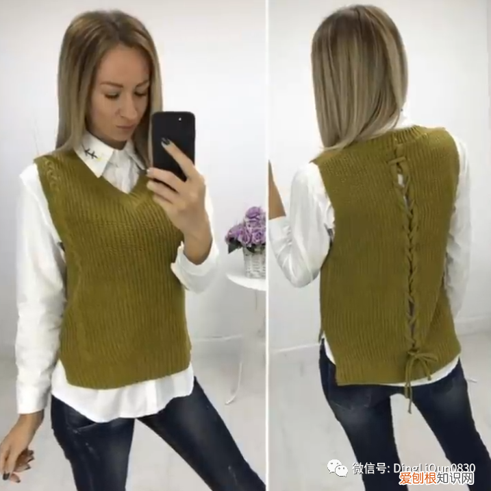 女士背心编织款式大全分享，40款迷人造型，必看系列