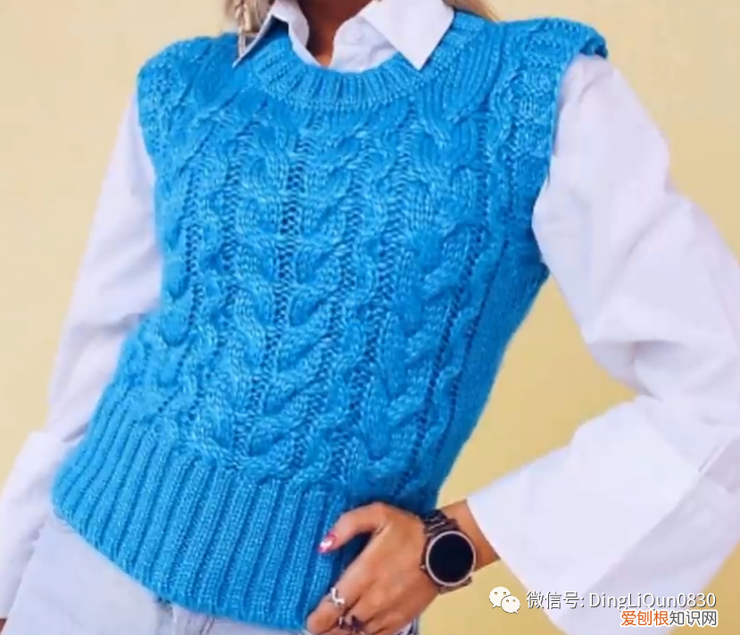 女士背心编织款式大全分享，40款迷人造型，必看系列