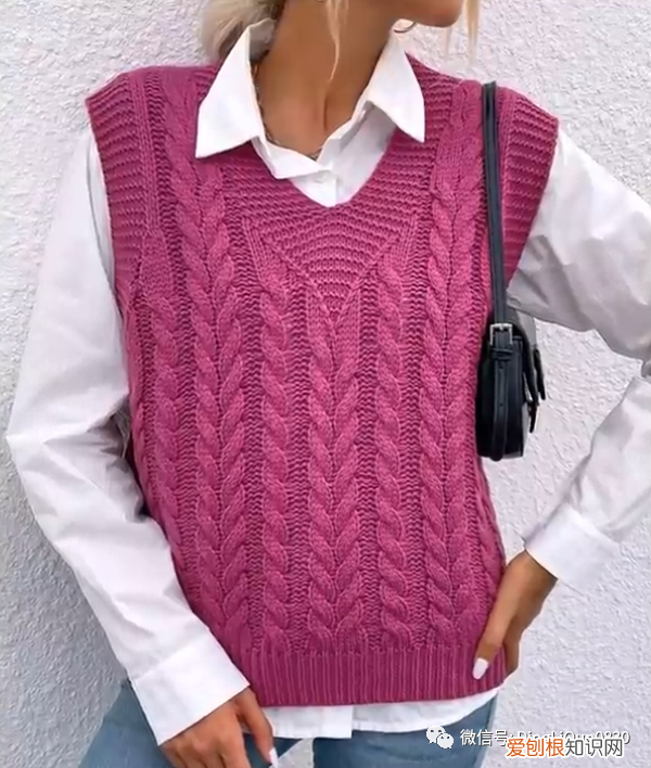 女士背心编织款式大全分享，40款迷人造型，必看系列