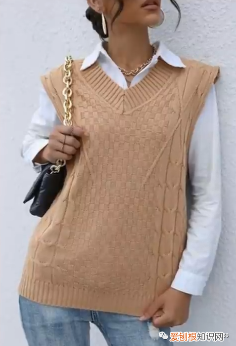 女士背心编织款式大全分享，40款迷人造型，必看系列
