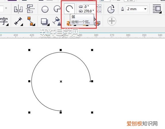 cdr半圆怎么弄,cdr画不规则图形用什么工具