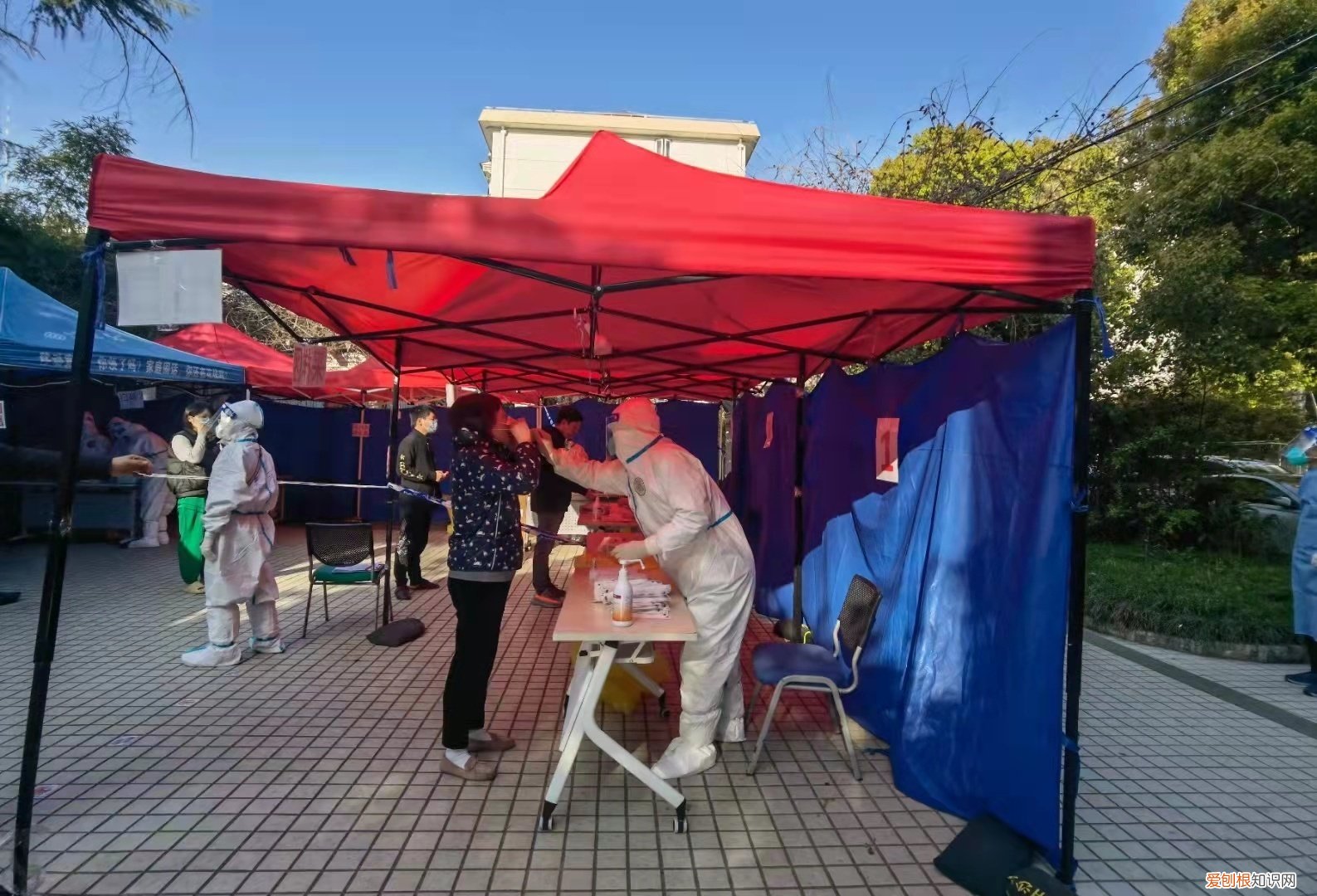 上海全市核酸筛查现场