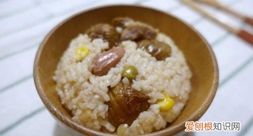 生板栗蒸米饭可以吗，买的栗子没吃完可以熬粥