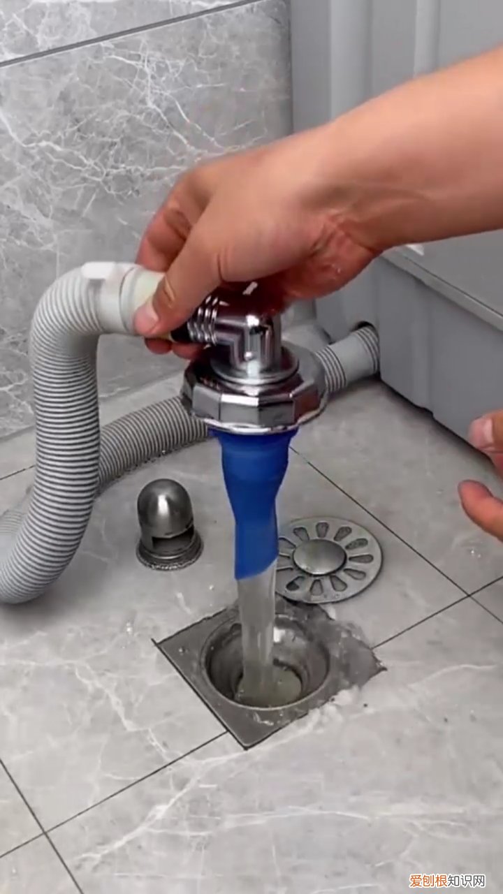 洗衣机排水管不要直接插在地漏里(详细解释其原因,不要再犯错了)