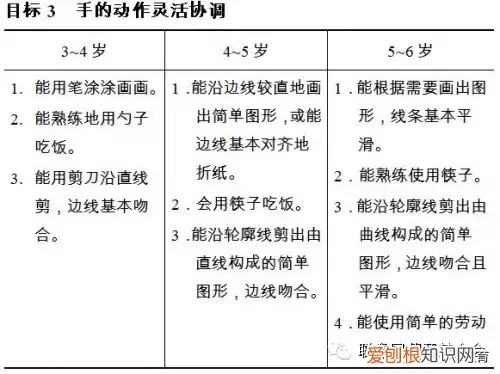 3到6岁儿童学习与发展指南