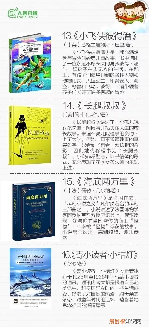 儿童文学名著有哪些书