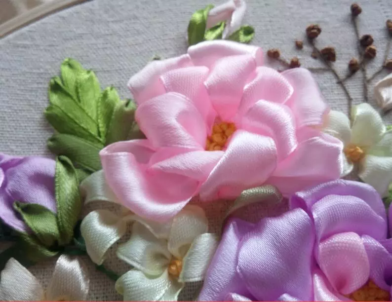 丝带绣教程新手必看