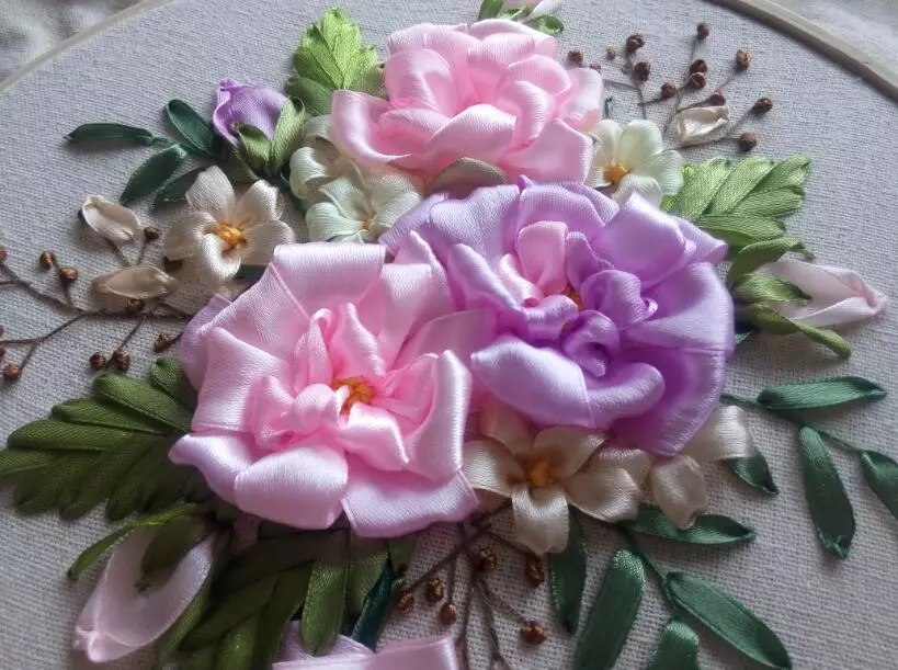 丝带绣教程新手必看