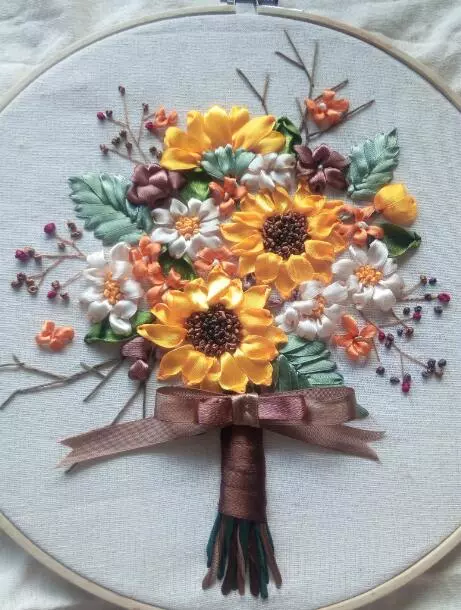 丝带绣教程新手必看