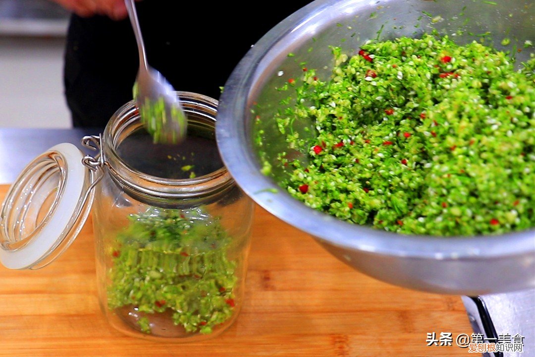 韭菜花的腌制方法和配料