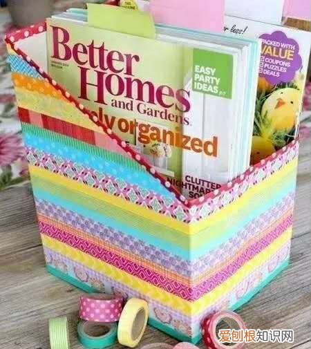 月饼盒废物利用 手工制作