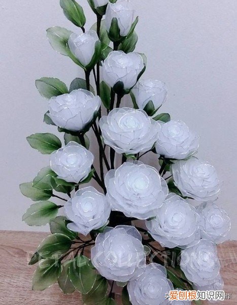 丝网花胸花制作图片