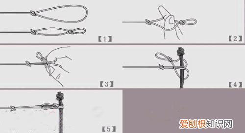 鱼线的绑法图解教学