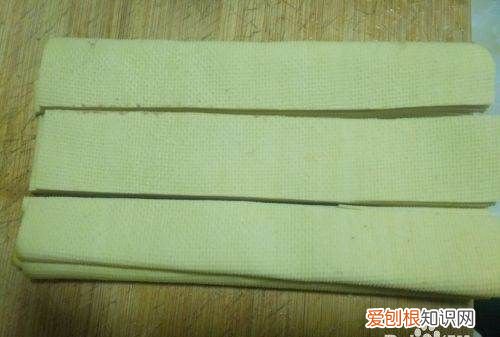 菱形片怎么切,干豆腐怎么切棱形块