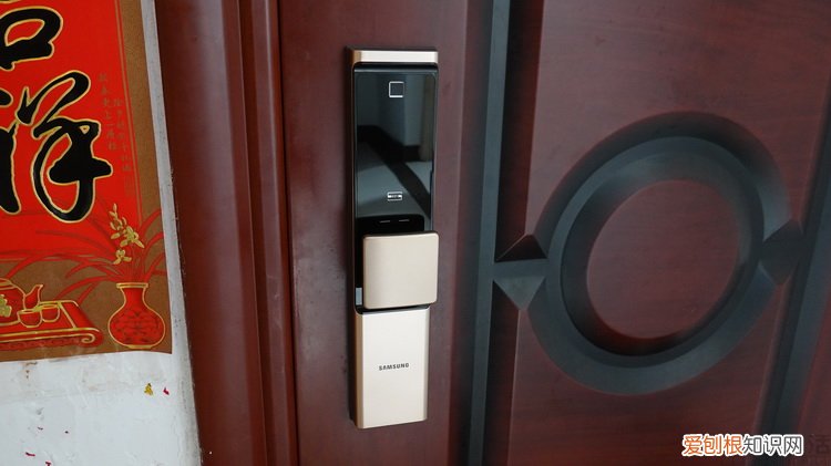 三星719指纹锁如何设置