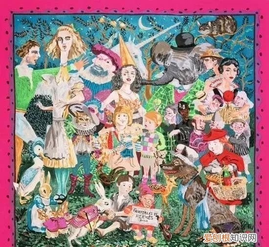 爱马仕丝巾图案大全