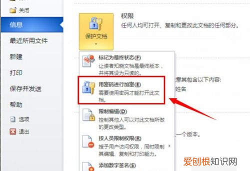 Word文档如何设置密码保护,word文档怎么设置密码保护