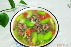 絲瓜牛肉湯的做法，牛肉湯怎么做好喝又提鮮