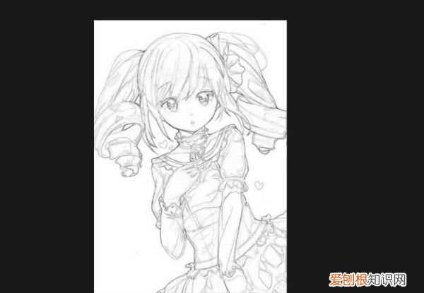 ps提取線稿，ps能怎樣提取線稿