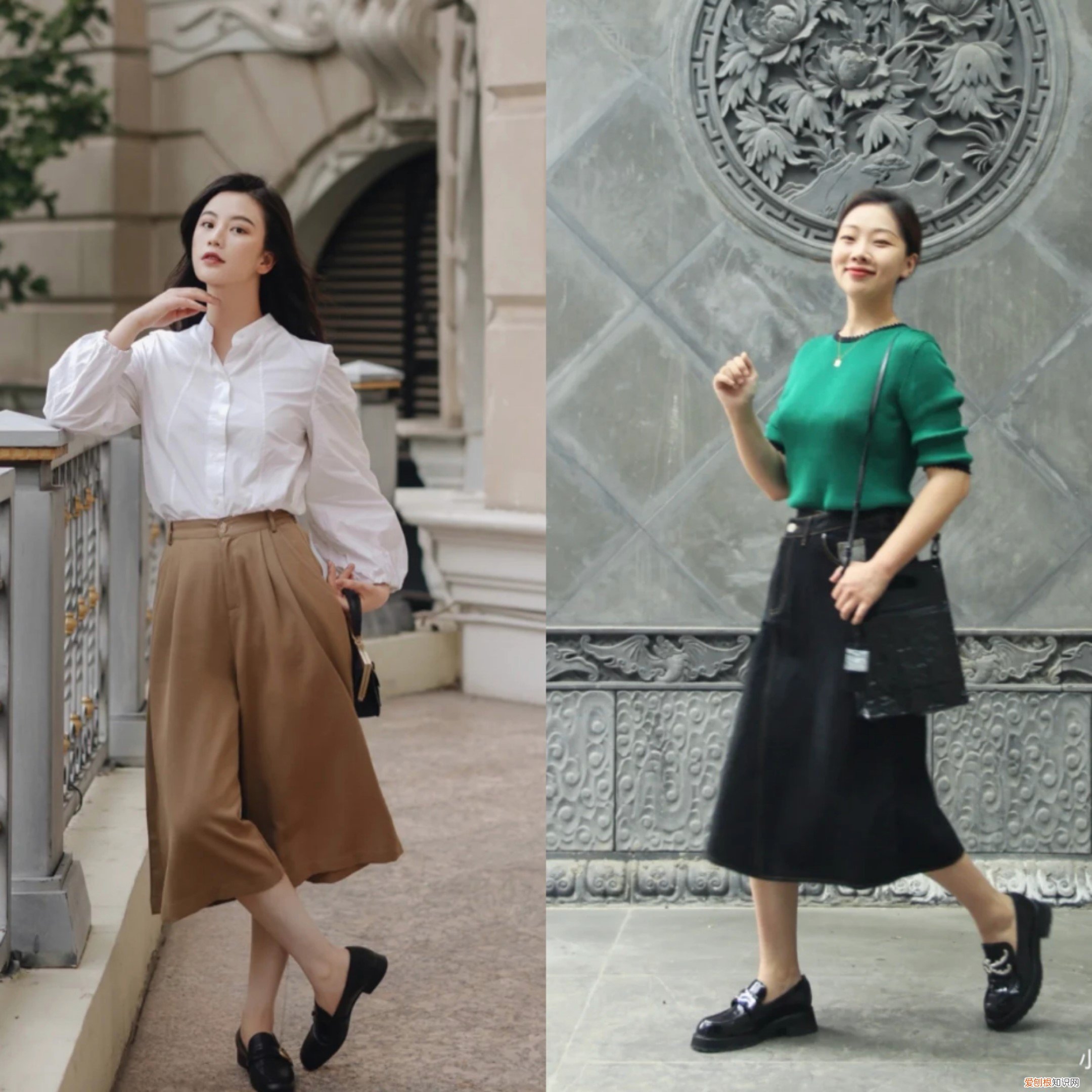 乐福鞋搭配什么衣服好看女