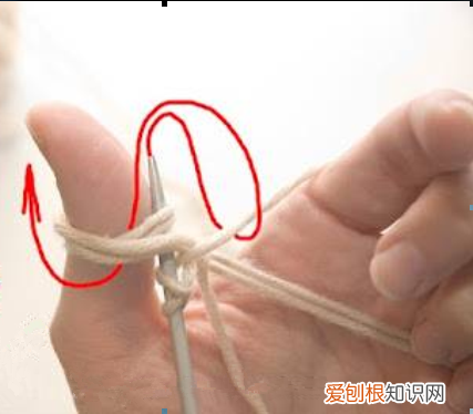 织围巾怎么起针