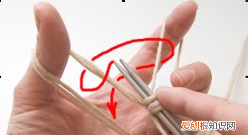 织围巾怎么起针