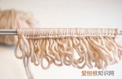 织围巾怎么起针