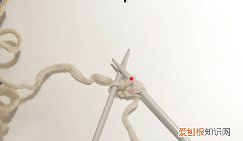 织围巾怎么起针