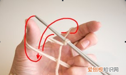 织围巾怎么起针