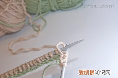 织围巾怎么起针