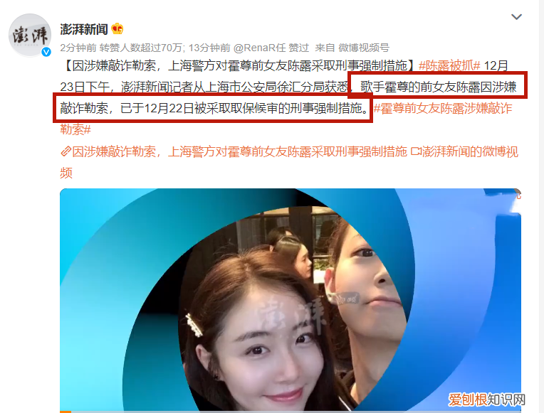 陈露或将面临10年以上刑期