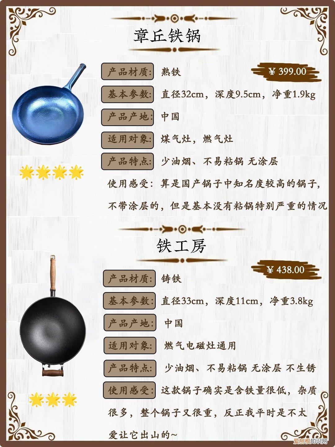 轻便铁锅哪个牌子好