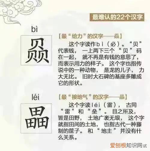 99 人都不认识的字