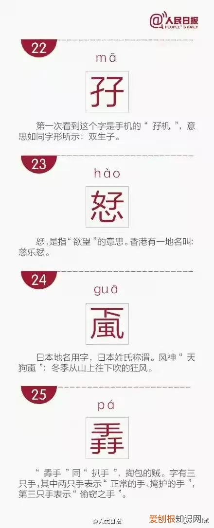99 人都不认识的字